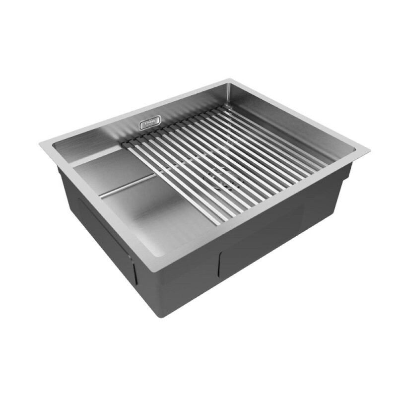 Мойка кухонная Paulmark Next PRO 54 UNI, PM705445-BS, 54 см, цвет нержавеющая сталь