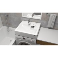 Раковина Paulmark Welt PM730431 60 см над стиральной машиной, белая