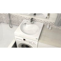 Раковина Paulmark Winken PM740431 60 см над стиральной машиной, белая
