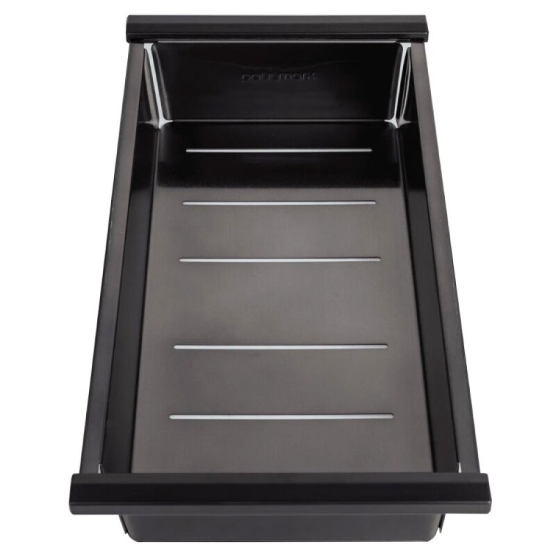 Мойка кухонная Paulmark Multi Sink 54 Uni, PM785445-GM, 54 см, PVD покрытие, цвет вороненая сталь