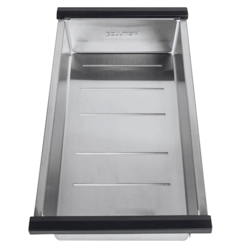 Мойка кухонная Paulmark Next Multi Sink 74 Uni, PM787445-BS, 74 см, цвет нержавеющая сталь