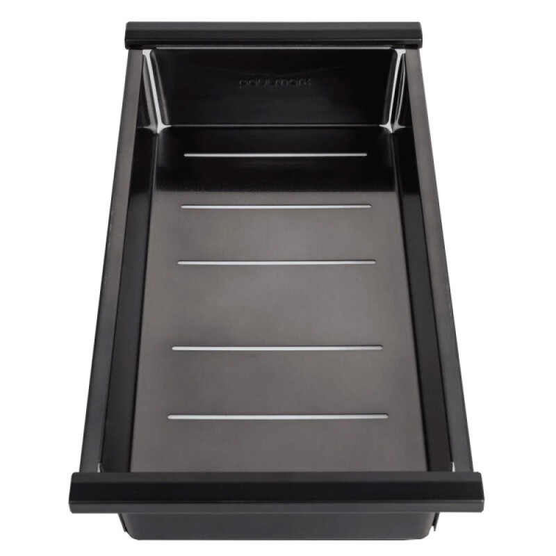 Мойка кухонная Paulmark Multi Sink 74 Uni, PM787445-GM, 74 см, PVD покрытие, цвет вороненая сталь