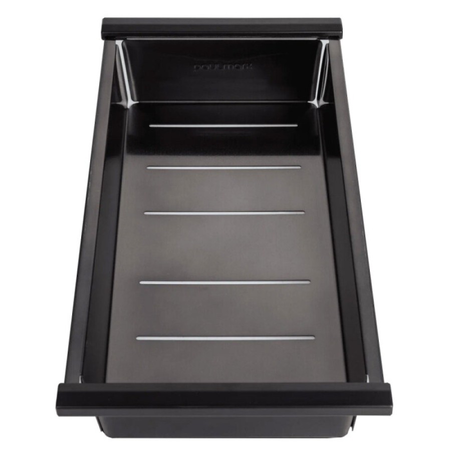 Мойка кухонная Paulmark Multi Sink 74 Uni, PM787445-GM, 74 см, PVD покрытие, цвет вороненая сталь