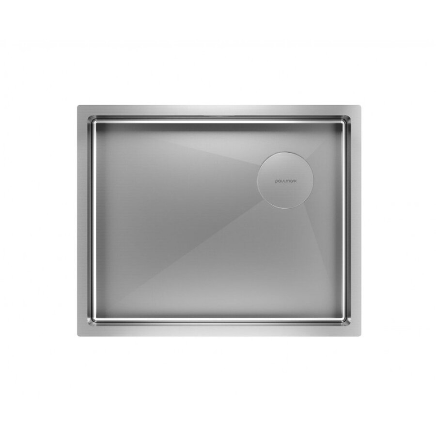 Мойка кухонная Paulmark Next-Skew-540, PM885444-BS, нержавеющая сталь