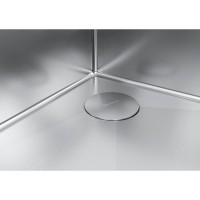 Мойка кухонная Paulmark Next-Skew-740, PM887444-BS, брашированная нержавеющая сталь