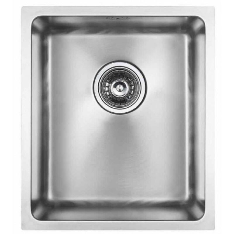 Мойка кухонная Paulmark Vista 38, PM904438-BS, брашированная нержавеющая сталь