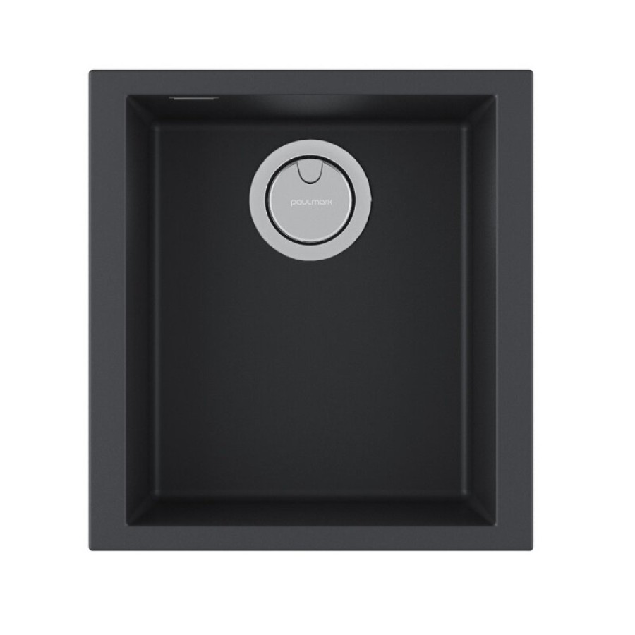 Мойка кухонная Paulmark Neo Classic, 41 см, PM964144-AN, цвет anthracite