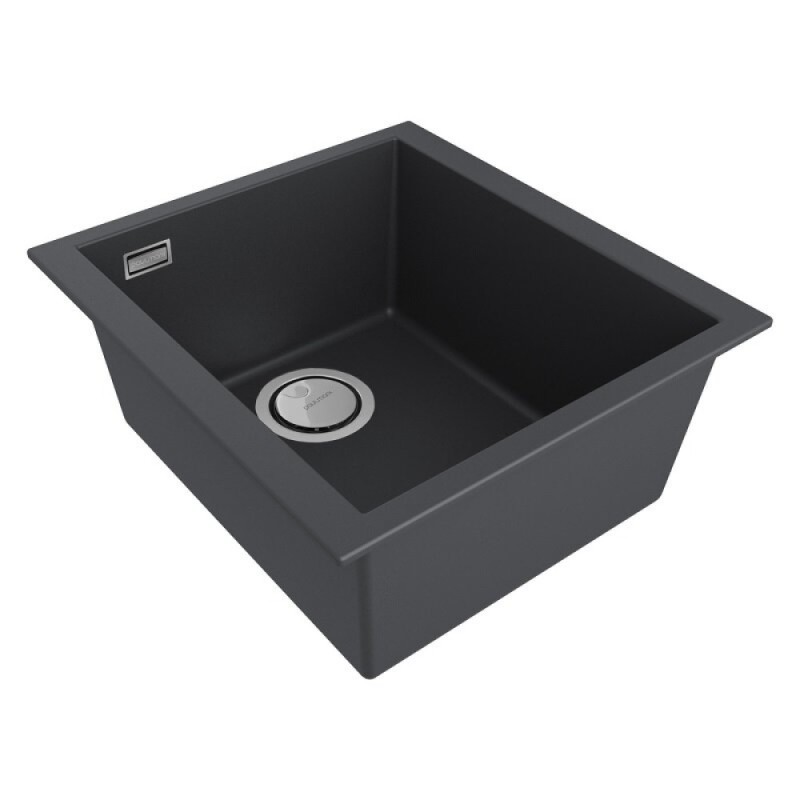 Мойка кухонная Paulmark Neo Classic, 41 см, PM964144-AN, цвет anthracite