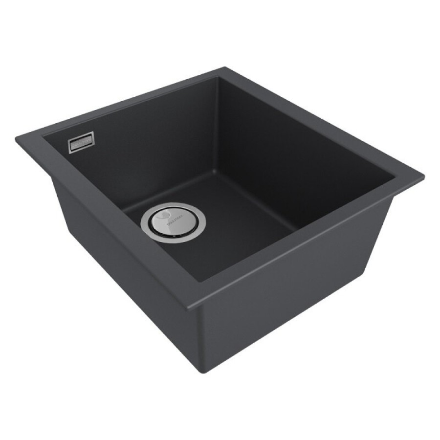 Мойка кухонная Paulmark Neo Classic, 41 см, PM964144-AN, цвет anthracite
