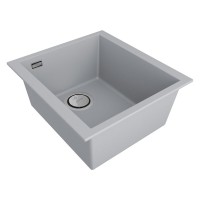 Мойка кухонная Paulmark Neo Classic, 41 см, PM964144-UGR, цвет urban grey