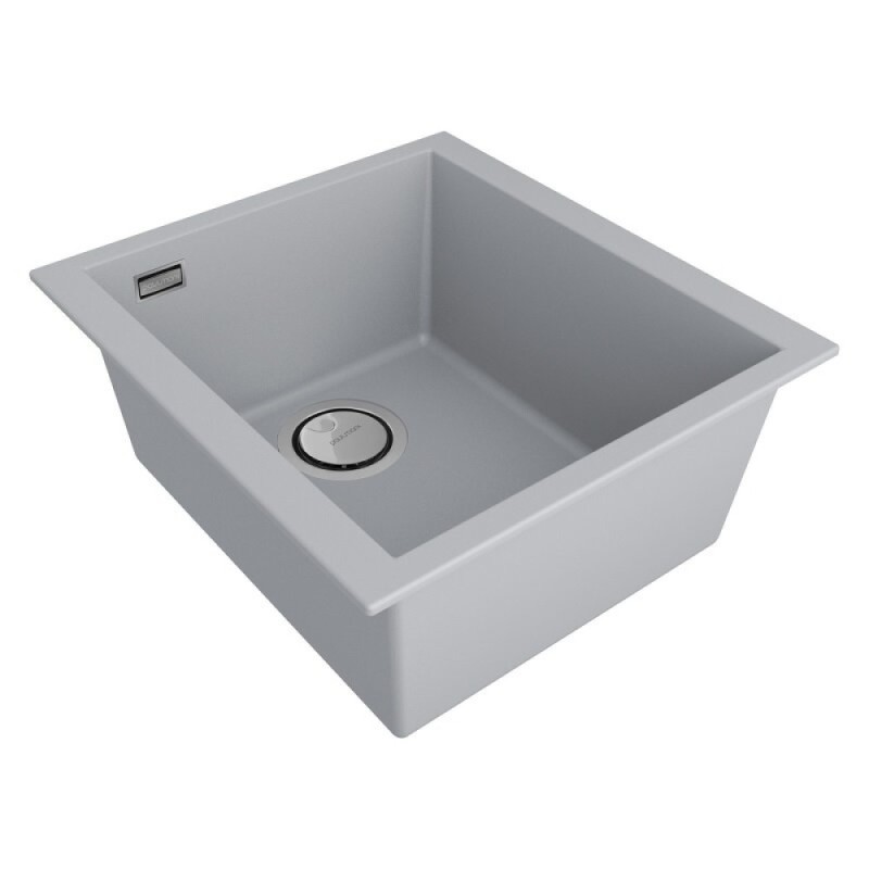 Мойка кухонная Paulmark Neo Classic, 41 см, PM964144-UGR, цвет urban grey