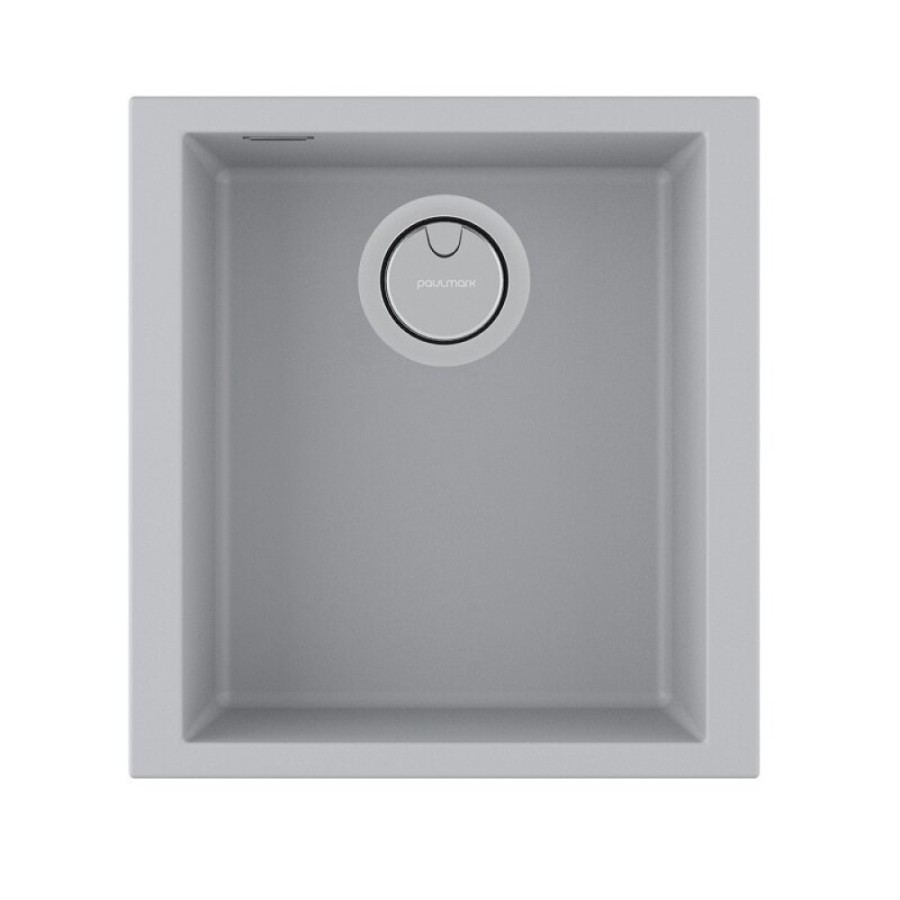 Мойка кухонная Paulmark Neo Classic, 41 см, PM964144-UGR, цвет urban grey