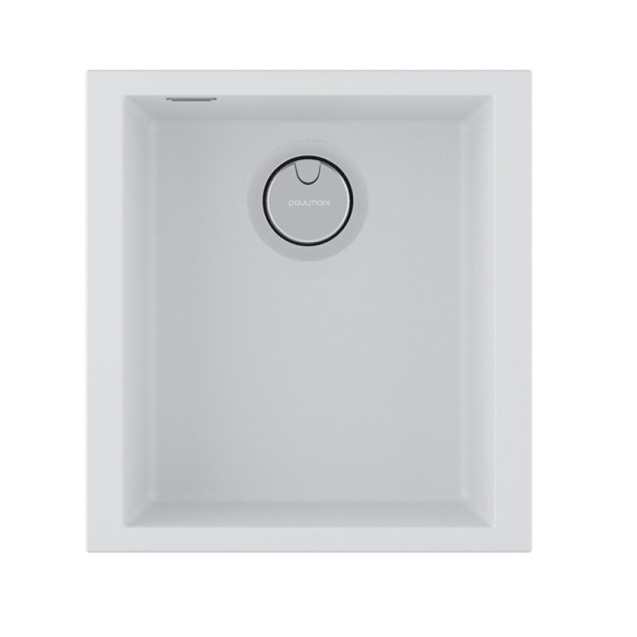 Мойка кухонная Paulmark Neo Classic, 41 см, PM964144-WH, цвет white