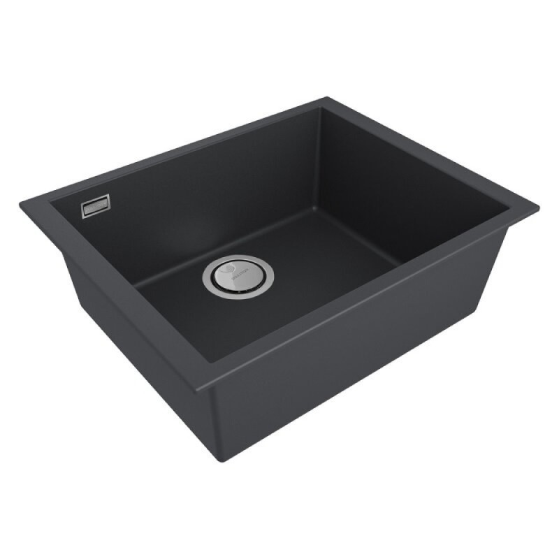 Мойка кухонная Paulmark Neo Classic, 56 см, PM965644-AN, цвет anthracite