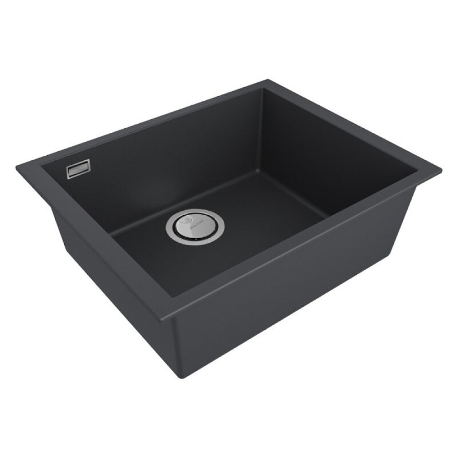 Мойка кухонная Paulmark Neo Classic, 56 см, PM965644-AN, цвет anthracite