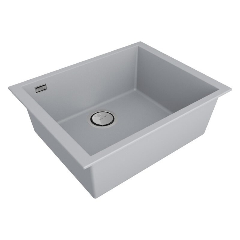 Мойка кухонная Paulmark Neo Classic, 56 см, PM965644-UGR, цвет urban grey