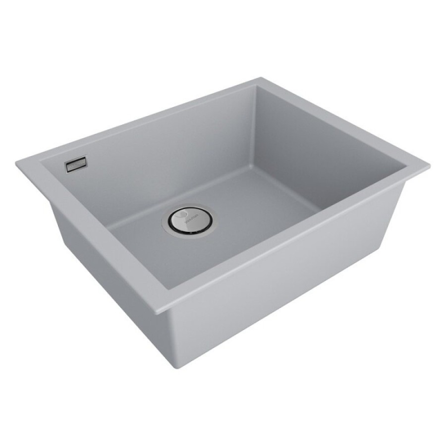 Мойка кухонная Paulmark Neo Classic, 56 см, PM965644-UGR, цвет urban grey