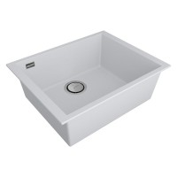 Мойка кухонная Paulmark Neo Classic, 56 см, PM965644-WH, цвет white