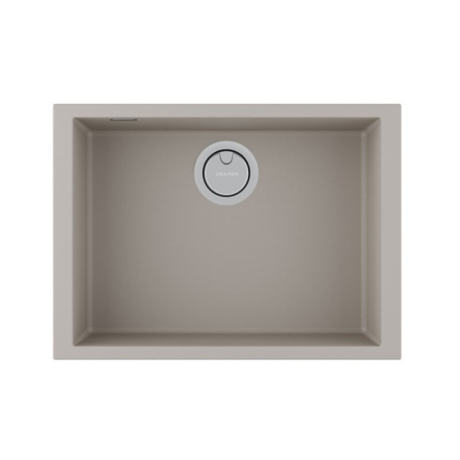 Мойка кухонная Paulmark Neo Classic, 60 см, PM966044-AR, цвет argan