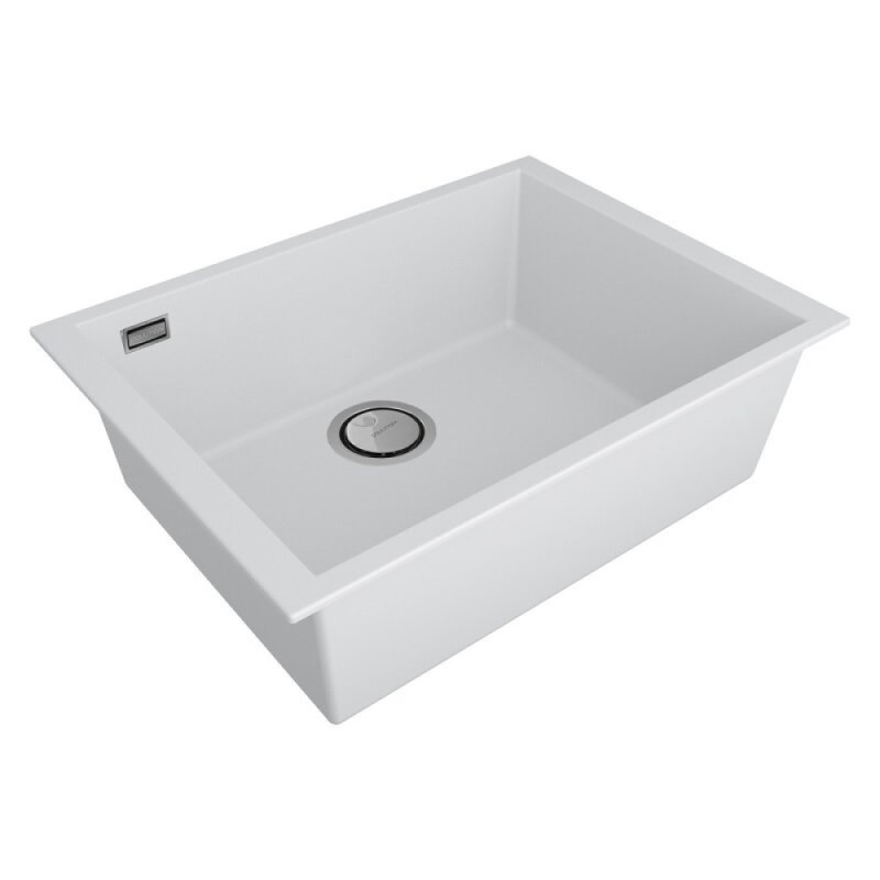 Мойка кухонная Paulmark Neo Classic, 60 см, PM966044-WH, цвет white