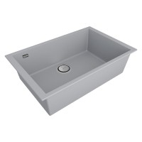 Мойка кухонная Paulmark Neo Classic, 69 см, PM966944-UGR, цвет urban grey