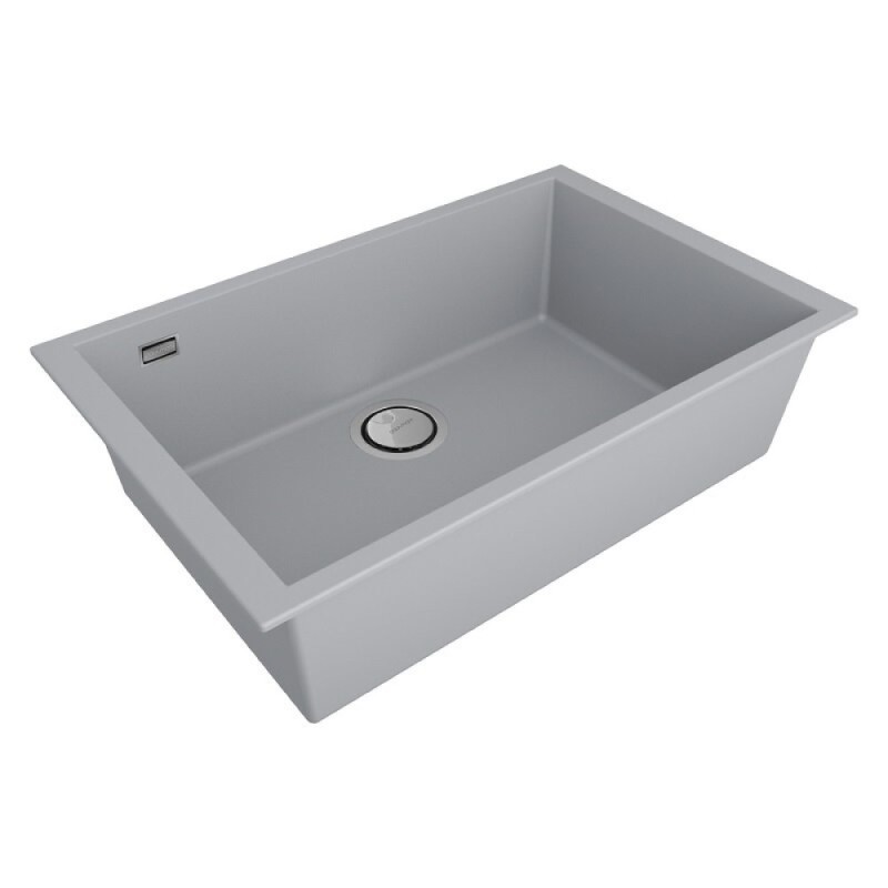 Мойка кухонная Paulmark Neo Classic, 69 см, PM966944-UGR, цвет urban grey