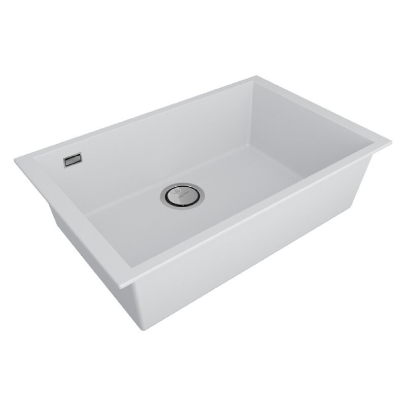 Мойка кухонная Paulmark Neo Classic, 69 см, PM966944-WH, цвет white