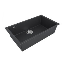 Мойка кухонная Paulmark Neo Classic, 76 см, PM967644-AN, цвет anthracite
