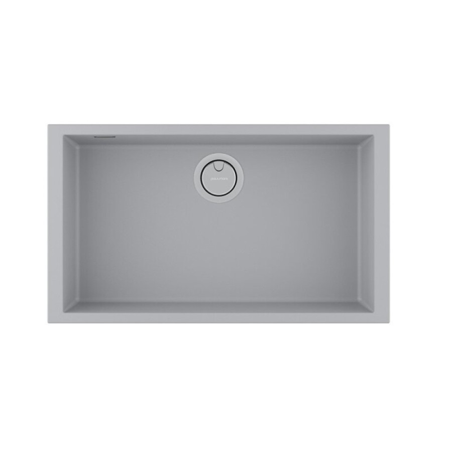 Мойка кухонная Paulmark Neo Classic, 76 см, PM967644-UGR, цвет urban grey