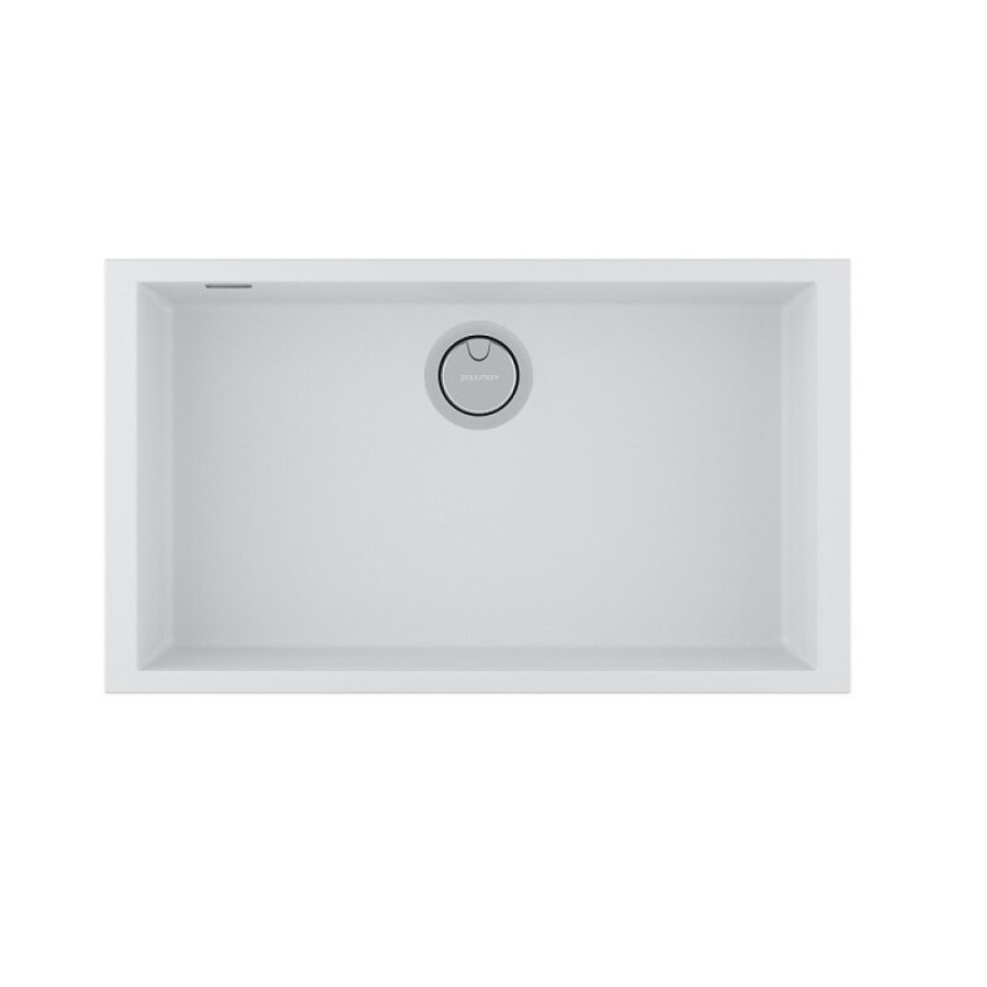 Мойка кухонная Paulmark Neo Classic, 76 см, PM967644-WH, цвет white