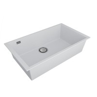 Мойка кухонная Paulmark Neo Classic, 76 см, PM967644-WH, цвет white