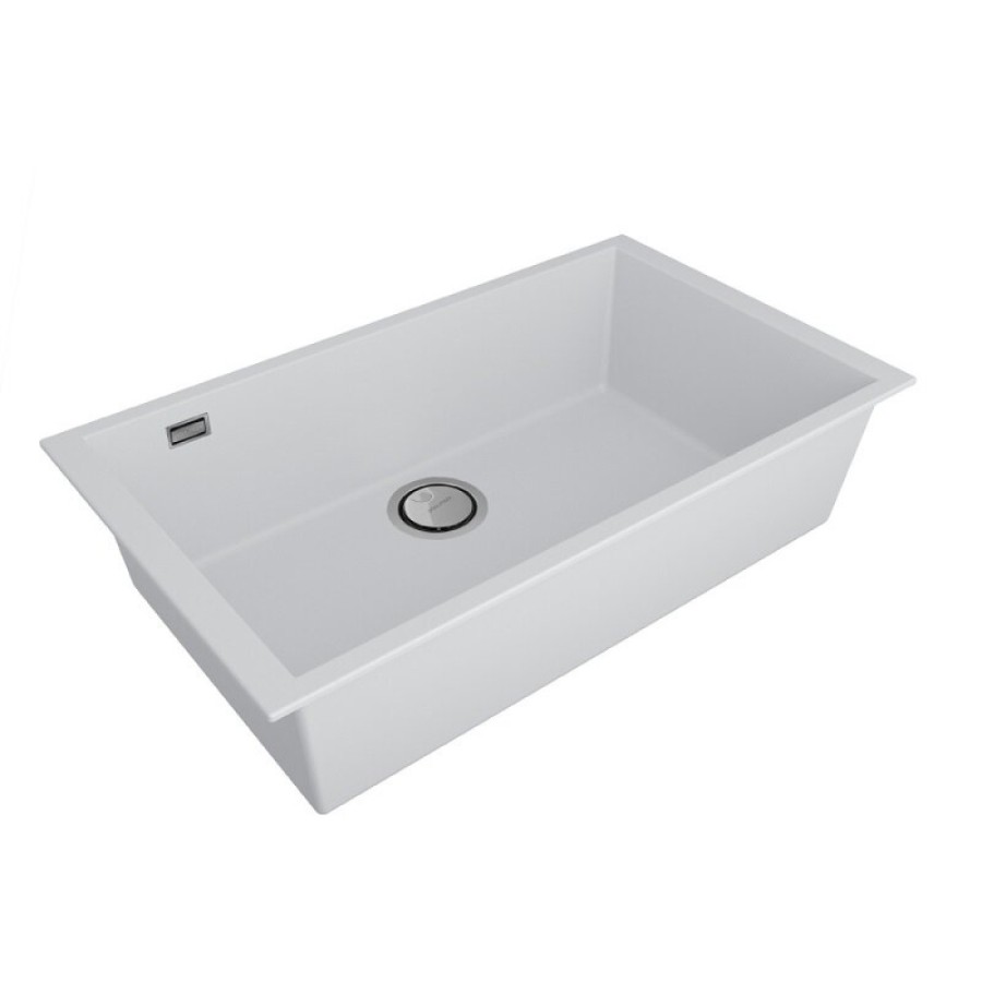 Мойка кухонная Paulmark Neo Classic, 76 см, PM967644-WH, цвет white