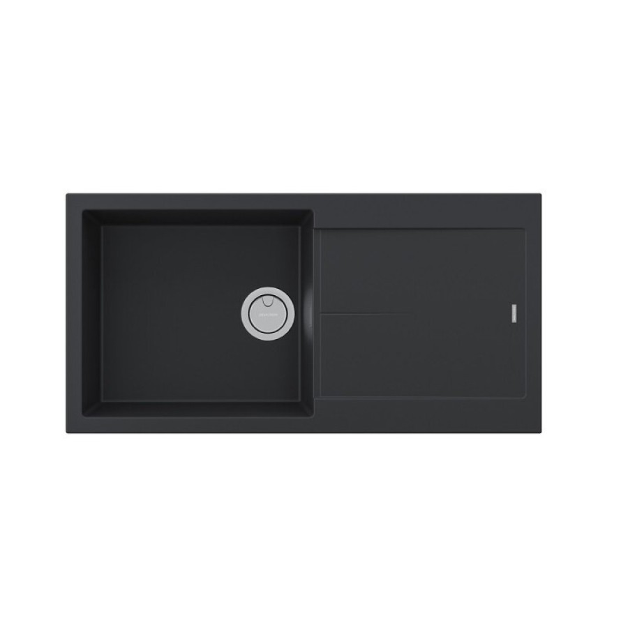 Мойка кухонная Paulmark Extensio, 99 см, PM989950-AN, цвет anthracite