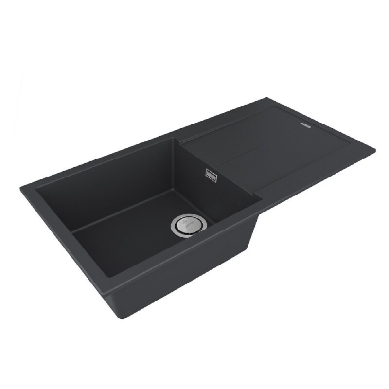 Мойка кухонная Paulmark Extensio, 99 см, PM989950-AN, цвет anthracite