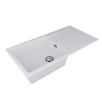 Мойка кухонная Paulmark Extensio, 99 см, PM989950-WH, цвет white