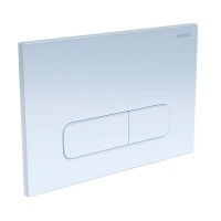 Клавиша смыва Aquatek Pneumo S PNS-0000006, пневматическая, цвет белый