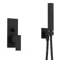 Душевая система Cezares PORTA-DSIPQ-30-NOP, черный матовый