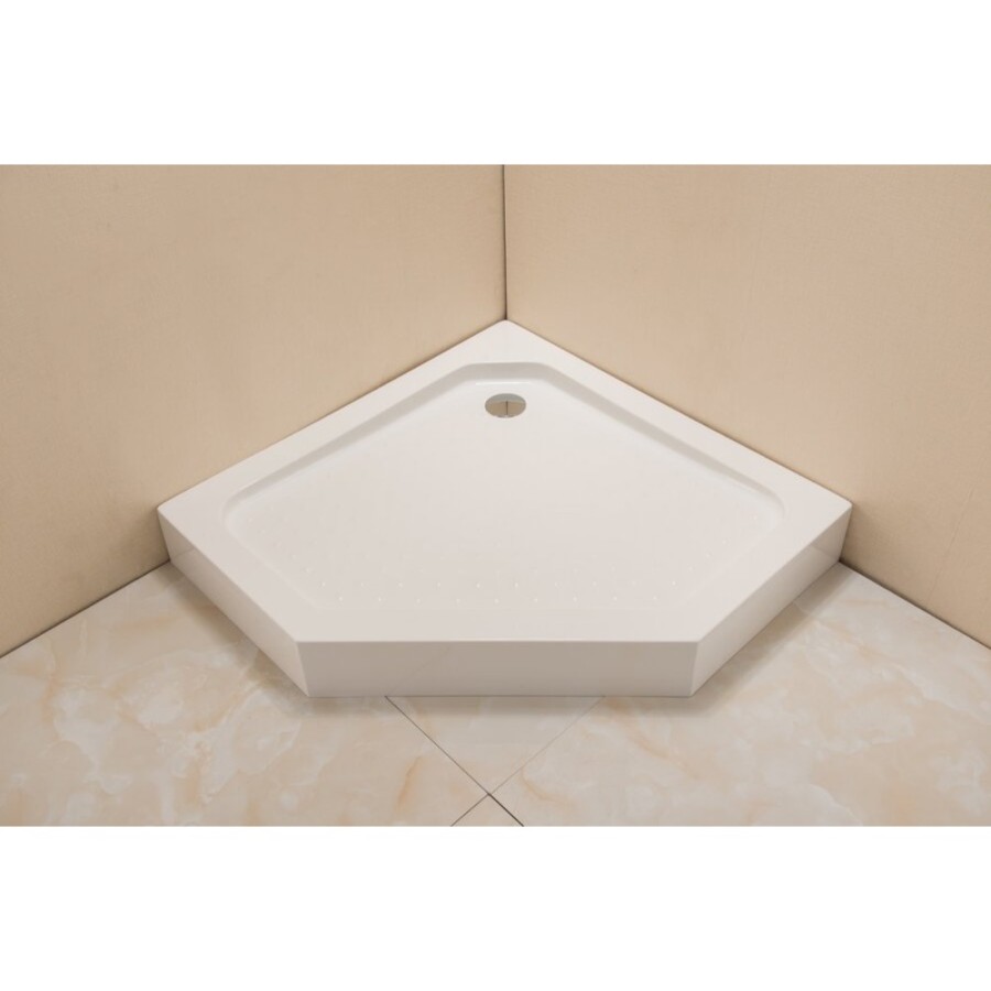 Поддон акриловый Grossman Pragma 90 x 90 см, PR-ST-90D, пятиугольный