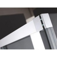 Душевой уголок Cezares PREMIER-SOFT-W-AH-1-120/100-C-Cr-IV, 120 х 100 х 200 см, стекло прозрачное антикальций, профиль хром