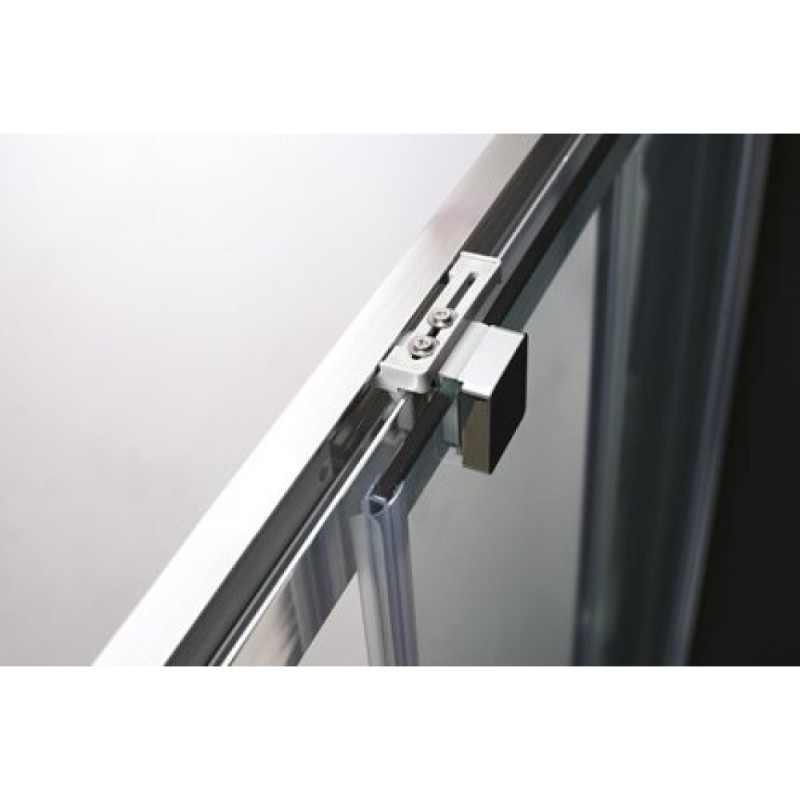 Душевой уголок Cezares PREMIER-SOFT-W-AH-1-120/80-C-Cr-IV, 120 х 80 см, стекло прозрачное