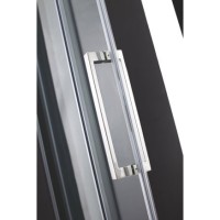 Душевой уголок Cezares PREMIER-SOFT-W-AH-1-120/80-C-Cr-IV, 120 х 80 см, стекло прозрачное