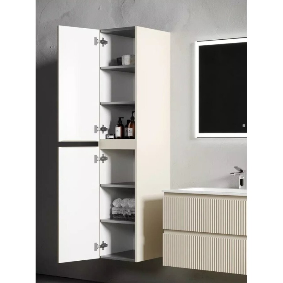Пенал Sancos Snob R PSNR35CE 35 см подвесной, Beige Soft