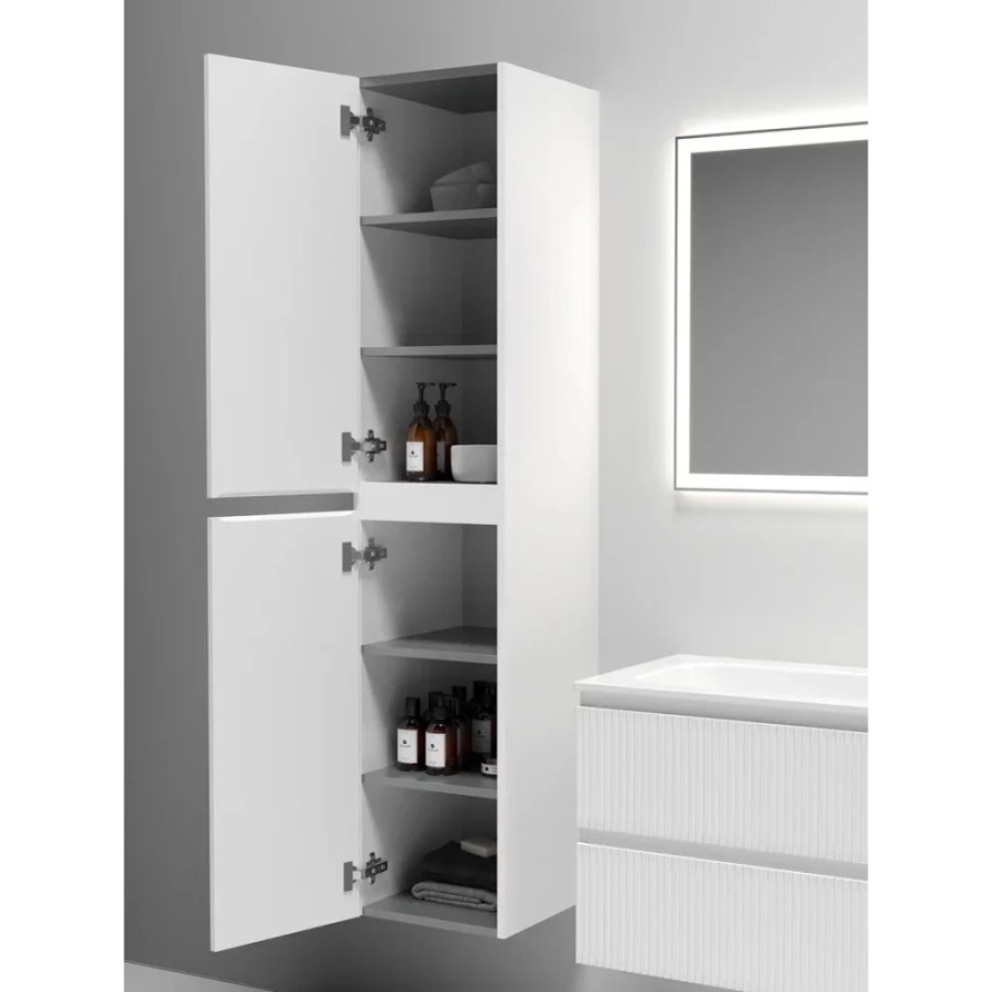 Пенал Sancos Snob T PSNT35W 35 см подвесной, Bianco
