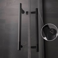 Душевой уголок Veconi Premium Trento PTC20-B-10090-01-C4, 100 x 90 см, стекло прозрачное, профиль черный матовый