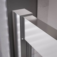 Душевой уголок Veconi Premium Trento PTC20-CH-100100-01-C4, 100 x 100 см, стекло прозрачное, профиль хром