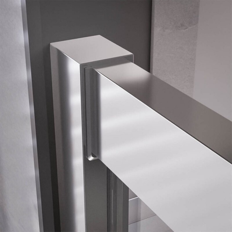 Душевой уголок Veconi Premium Trento PTC20-CH-12080-01-C4, 120 x 80 см, стекло прозрачное, профиль хром