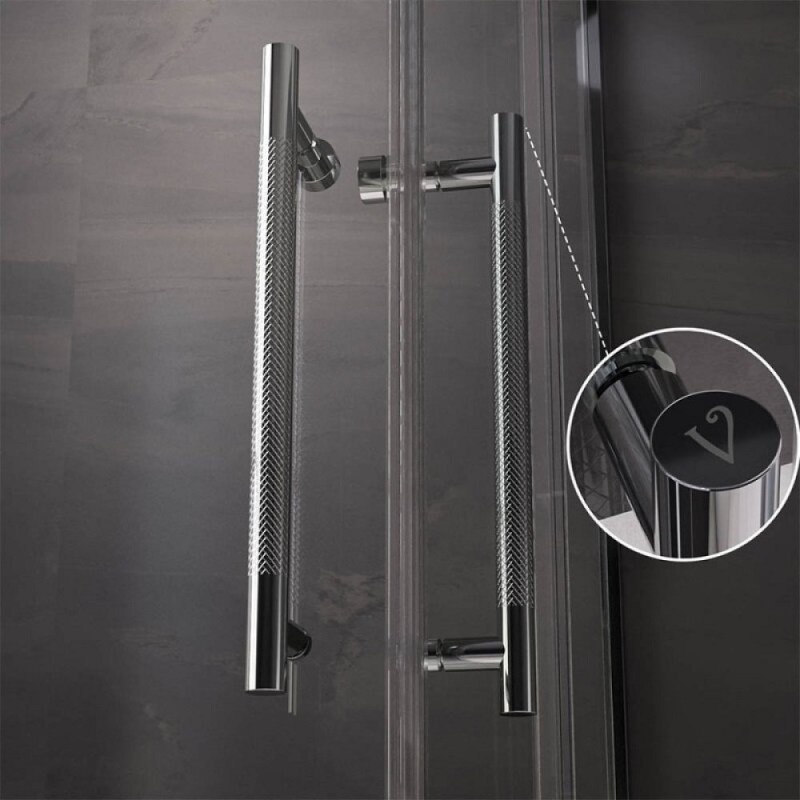 Душевой уголок Veconi Premium Trento PTC20-CH-9090-01-C4, 90 x 90 см, стекло прозрачное, профиль хром
