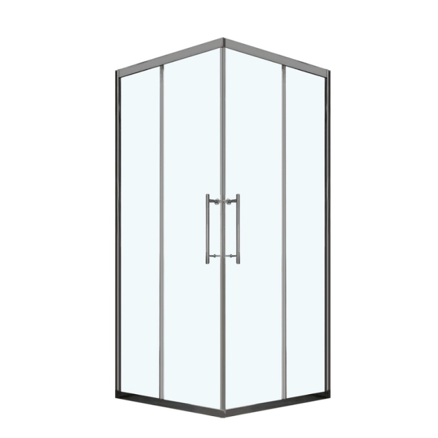 Душевой уголок Veconi Premium Trento PTC20-GR-12090-01-C4, 120 x 90 см, стекло прозрачное, профиль графит брашированный