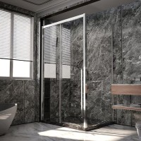 Душевой уголок Veconi Premium Trento PTC30-SP-12090-CH-01-C4, 120 x 90 см, стекло прозрачное, профиль хром
