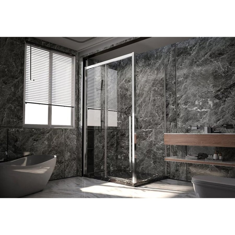 Душевой уголок Veconi Premium Trento PTC30-SP-15090-CH-01-C4, 150 x 90 см, стекло прозрачное, профиль хром